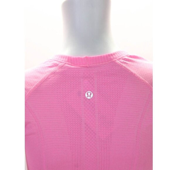 Lululemon Run Swiftly Short Sleeve Pink 4 MINT - Picture 5 of 7